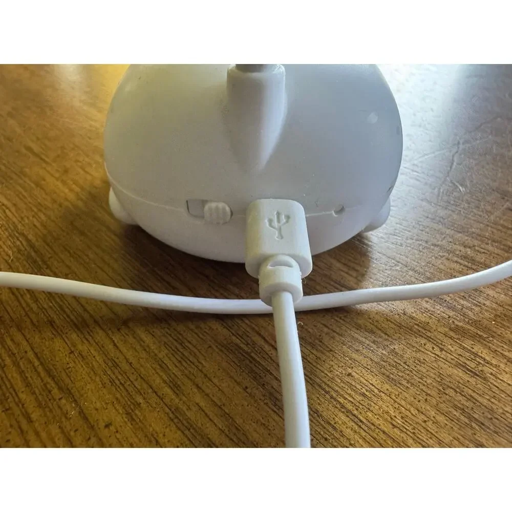 Cute Cat Desk Lamp USB LED Kawaii Animal Light Flexible Neck White